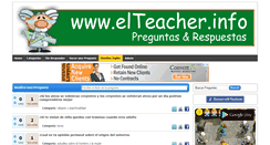 Desktop Screenshot of elteacher.info